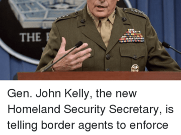 the gen john kelly the new homeland security secretary is 13066068