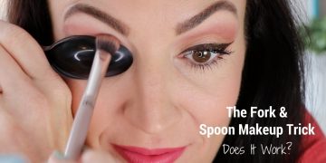 spoon and fork make up hack