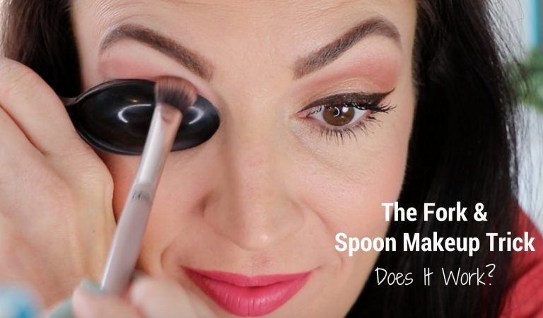 spoon and fork make up hack
