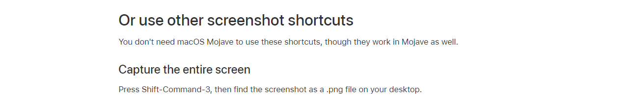 mac screenshot shortcut keys 1
