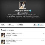 lindsay lohan pregnancy tweet